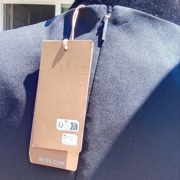 HUGO BOSS nwt $495 Dironah Wool Sheath Dress - Picture 7 of 11